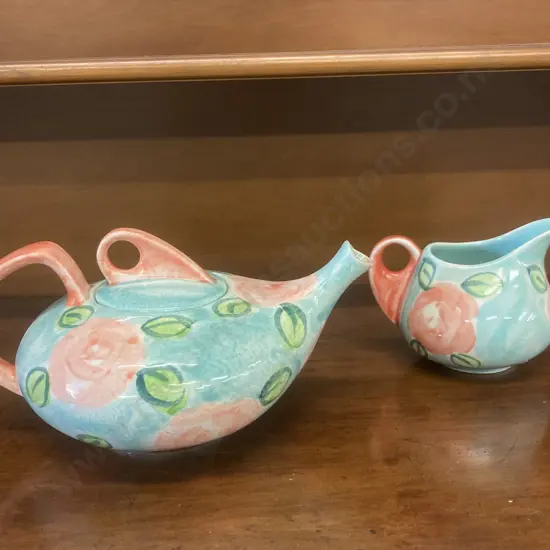 Steiner Ceramics Teapot & Milk Jug