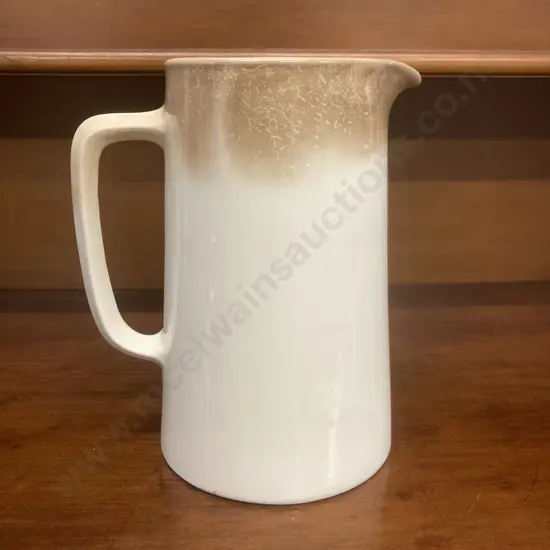 Crown Lynn Potteries Large Jug, Printed Crown Lynn Back Stamp & Impressed 30. H20cm