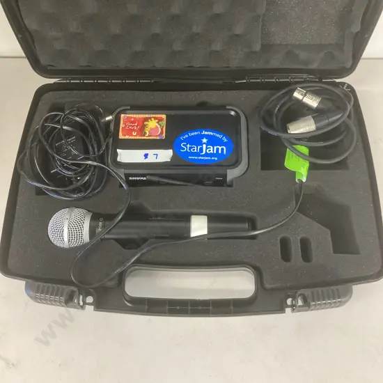 Shure PGX4/PG58 Wireless Microphone Vocal System