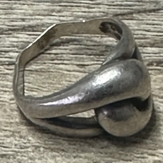 Sterling Silver Ring Stamped