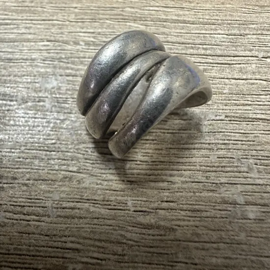 Sterling Silver Ring Stamped