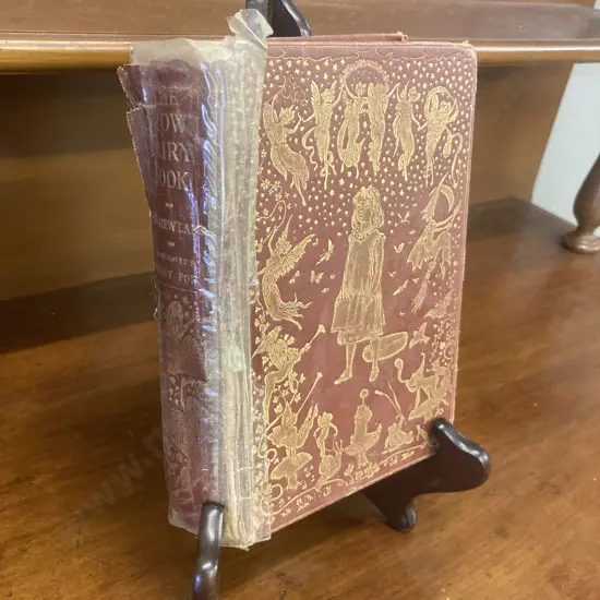 1904 The Brown Fairy Book by Andrew Lang - First Edition Hardcover, Longmans, Green & Co London (Rough Condition)
