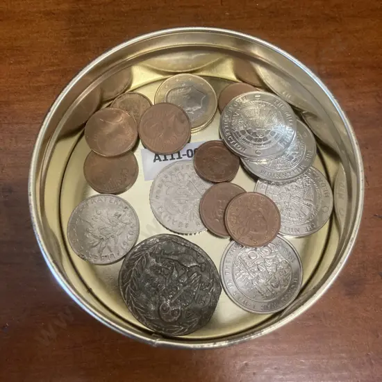 Euro Coins, Francs, Millenium Medals, Replica Athenian Coin(Sold With -18)