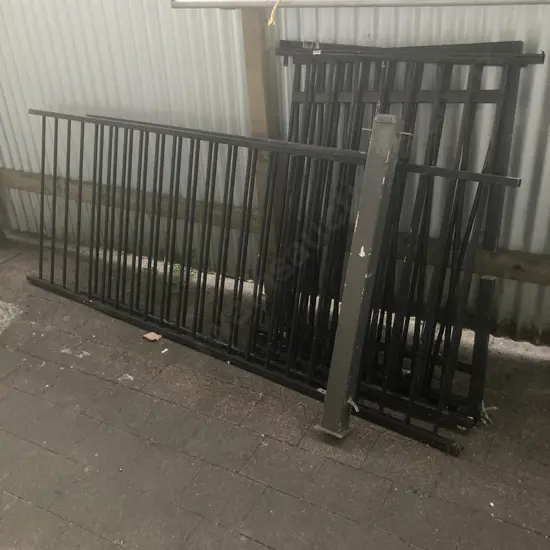 Pool Fence Panels - Assorted Sizes, One Post