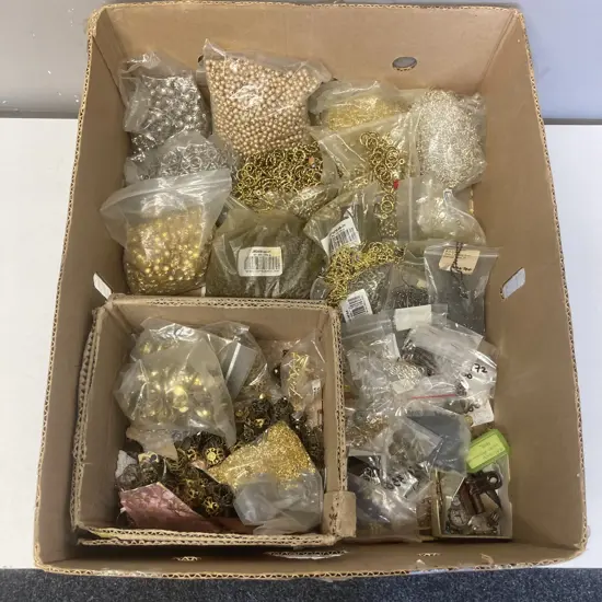 Box lot Jewellery making Etc
