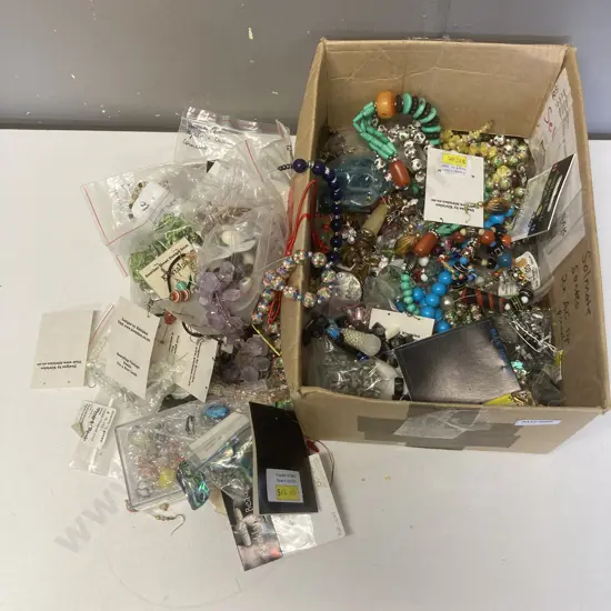 Box lot Jewellery making Etc