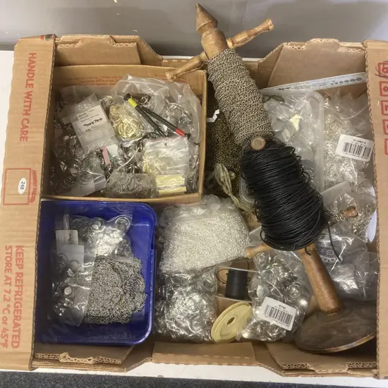 Box lot Jewellery making Etc