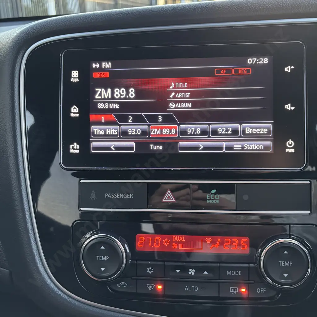 NO RESERVE 2018 Mitsubishi Outlander VRX Plug In Hybrid - 88KW/PHEV/4WD/AT, WOF / REG LRQ9 (11/4/25), 190556Kms Image 1++