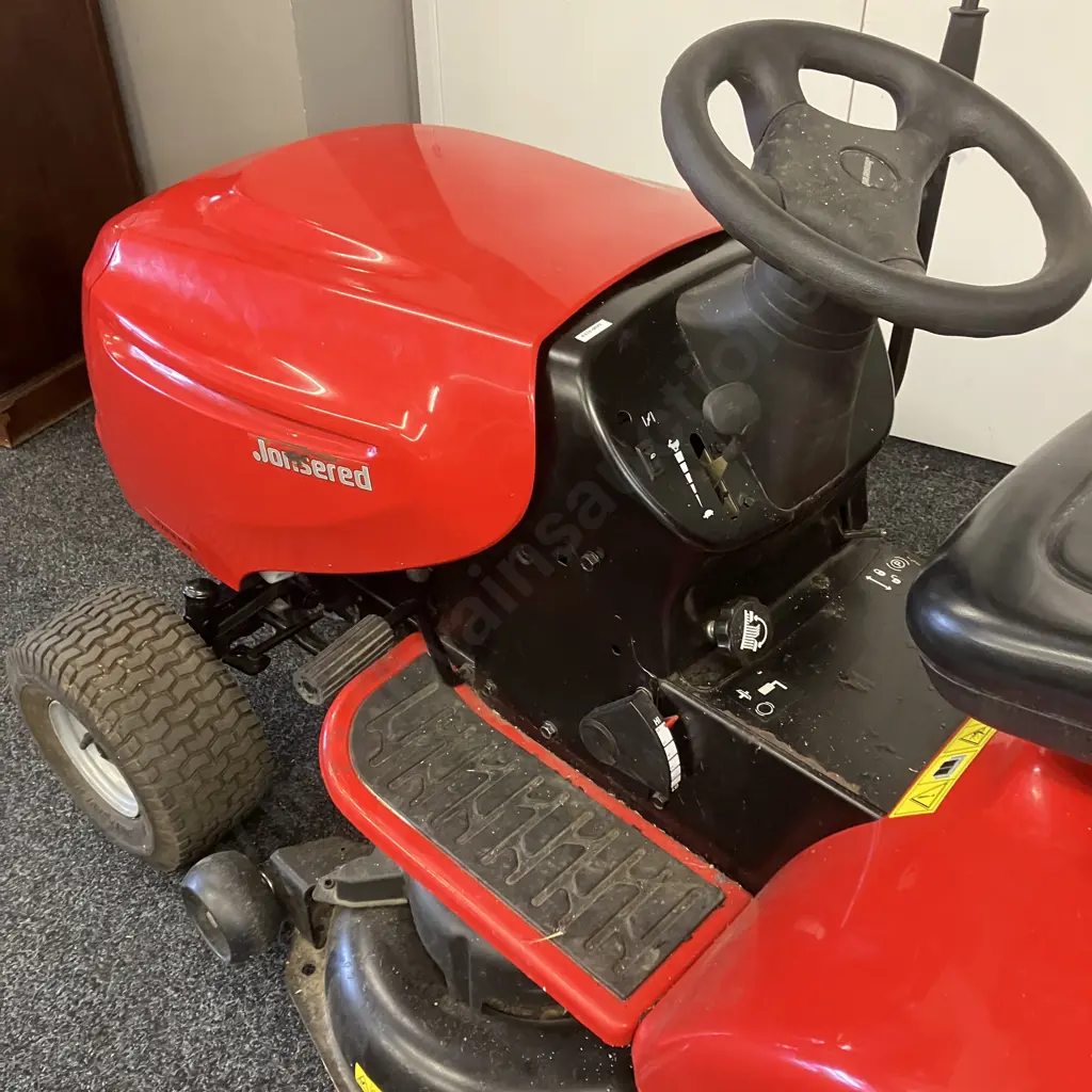 Jonsered LT2218CMA Lawn Tractor With Manual, B&S 502cc 17.5HP, Brand New Battery (Starts But Wont Keep Running) Image 1++