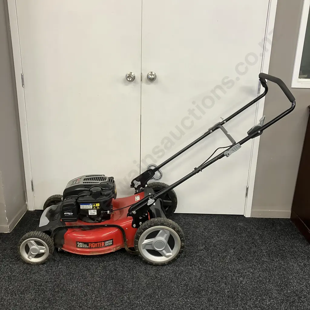 Victa Lawnmower With Catcher - Limited Edition Fighter 20" Mulch or Catch, B&S 163cc Ready Start Image 1++