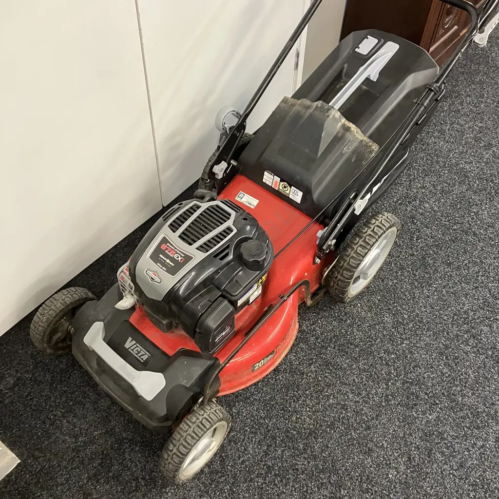 Victa Lawnmower With Catcher - Limited Edition Fighter 20" Mulch or Catch, B&S 163cc Ready Start Image 1++