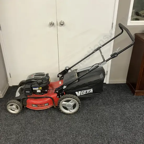 Victa Lawnmower With Catcher - Limited Edition Fighter 20" Mulch or Catch, B&S 163cc Ready Start