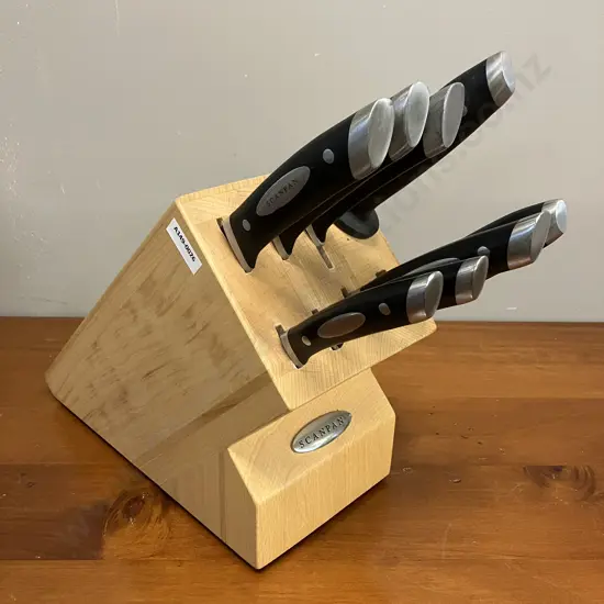 Scanpan Classic 9-Piece Knife Block Set