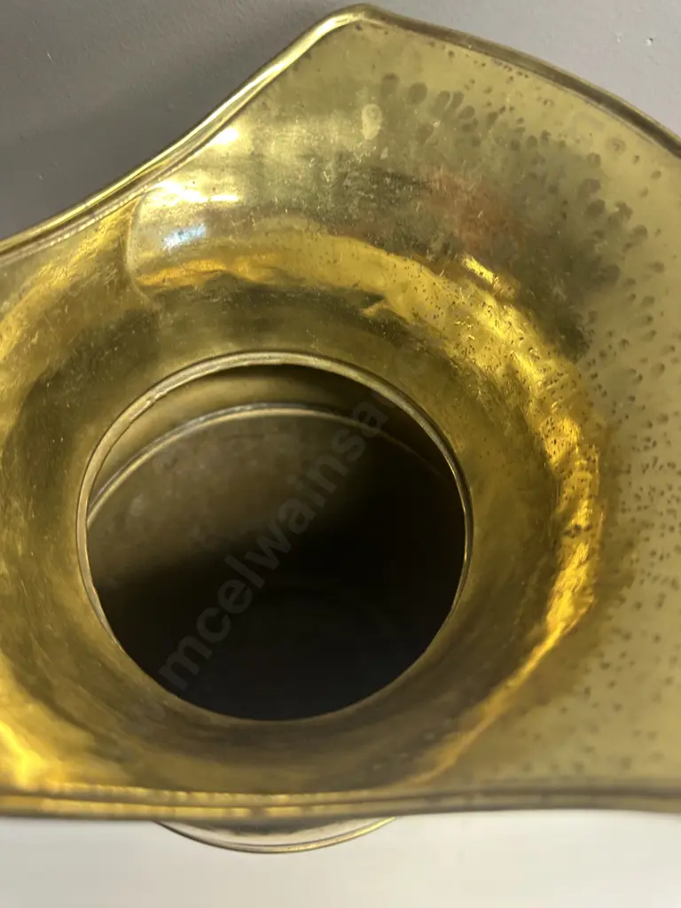 Vintage Brass Coloured Pitcher H51cm. Image 1++