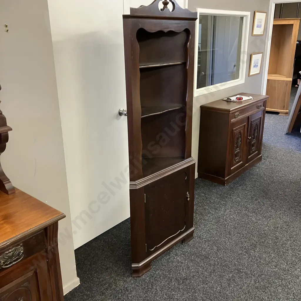 Mahogany Corner Unit. 191 x 51cm Image 1++