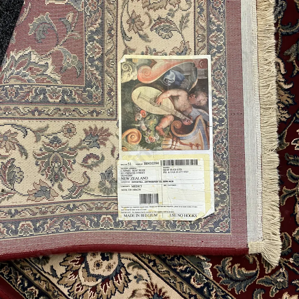 Belgium Medici Floor Rug. 160 x 230cm Image 1++