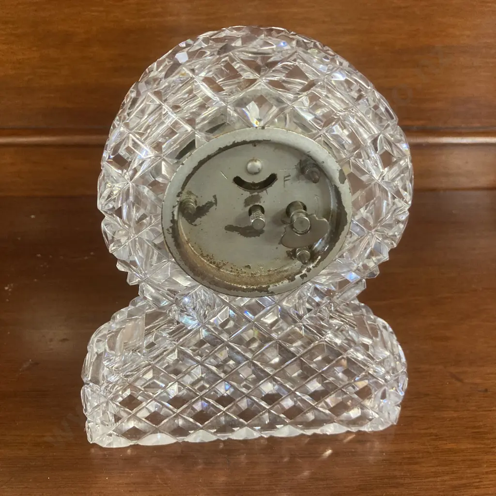 Vintage Kaiser Crystal Clock Made In Germany. 16.5 x 14cm Image 1++