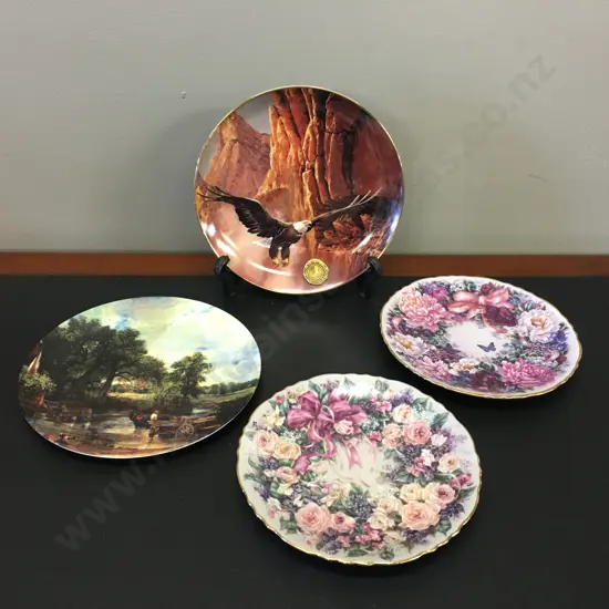Selection Of Collectors Plates Including Royal Doulton, Franklin Mint Etc