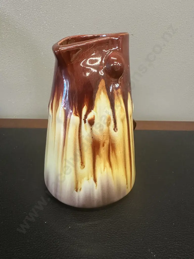 German Drip Glaze Bird Jug Image 1++