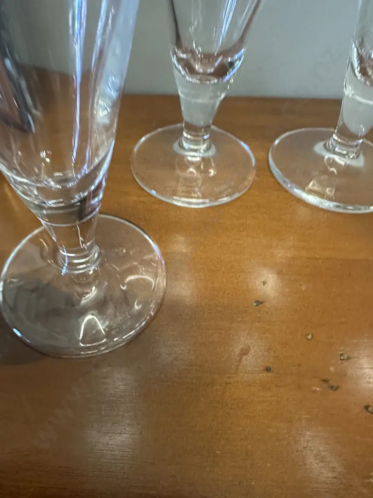 Set of Four Stolzle Beer Glasses. H22cm Image 1++