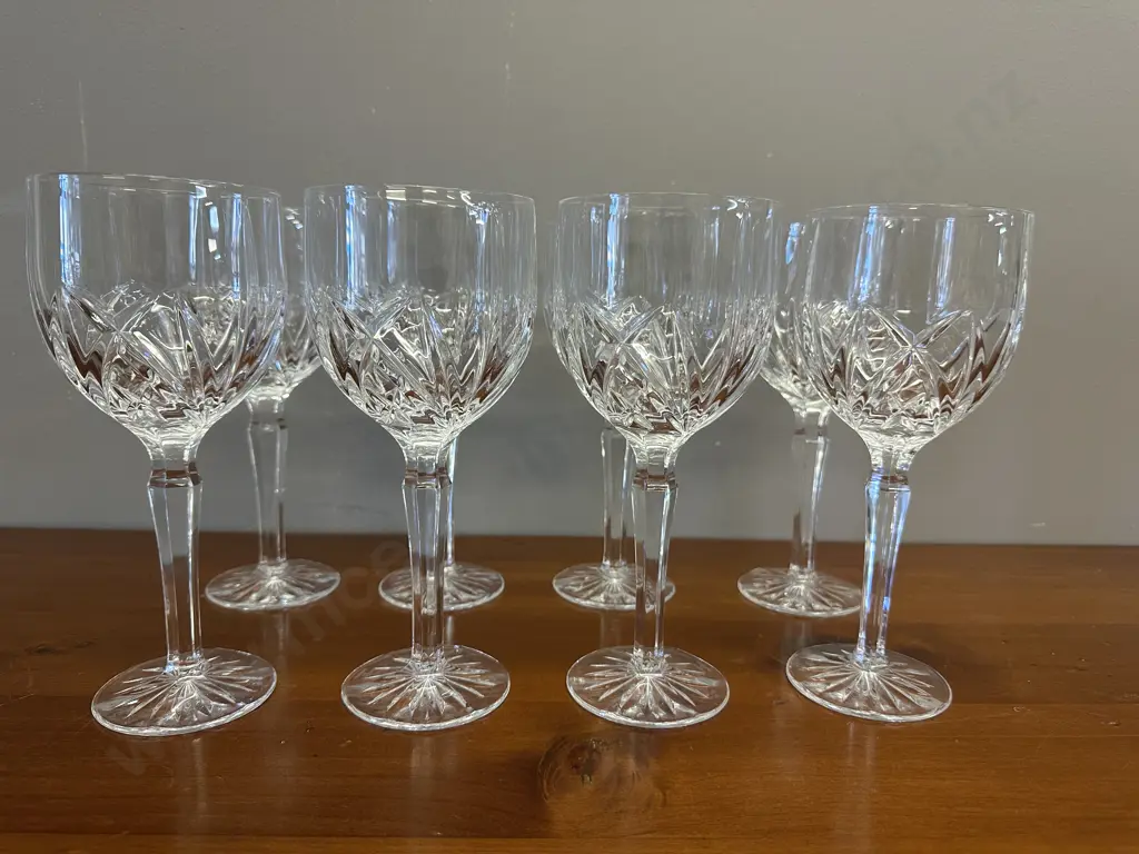 Marquis by Waterford Crystal Goblets - Set of Eight Image 1++