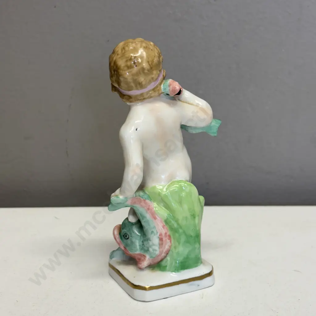 Antique Handpainted Sitzendorf Figurine H12cm Image 1++