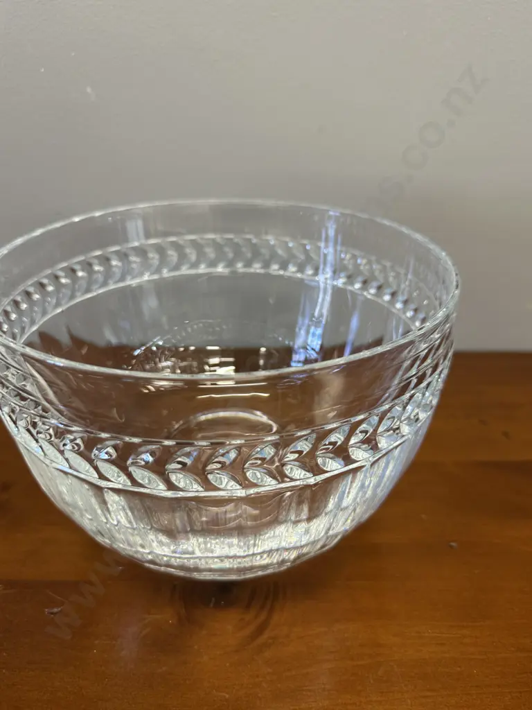 Villeroy & Boch Miss Desiree Crystal Bowl. 15 x 22cm Image 1++