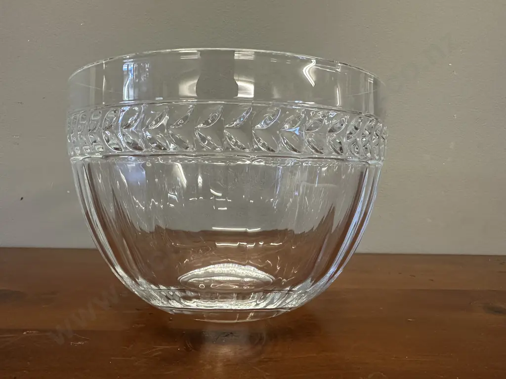 Villeroy & Boch Miss Desiree Crystal Bowl. 15 x 22cm Image 1++
