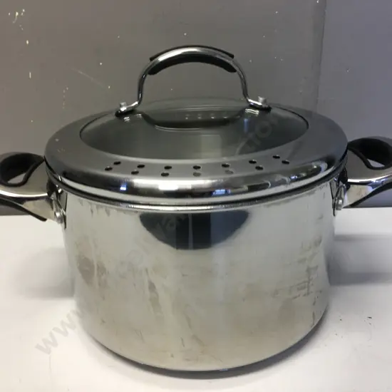 Raco 6.2 Litre Stainless Steel Pasta Pot With Straining Cover