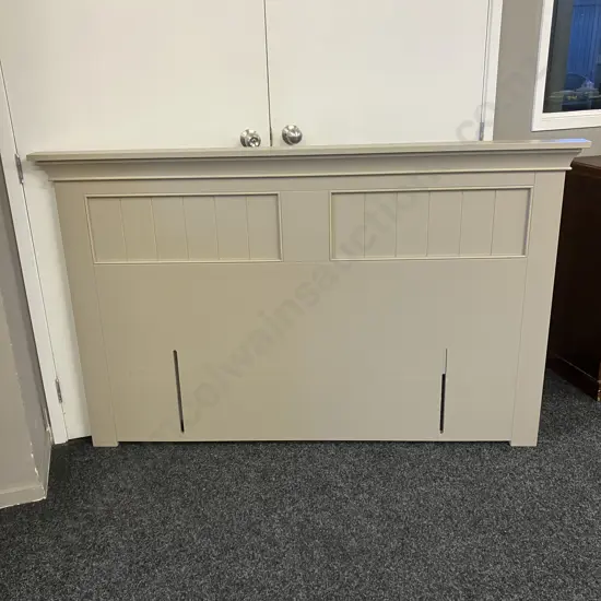 Mushroom Colour Painted Headboard. 106 x 168cm
