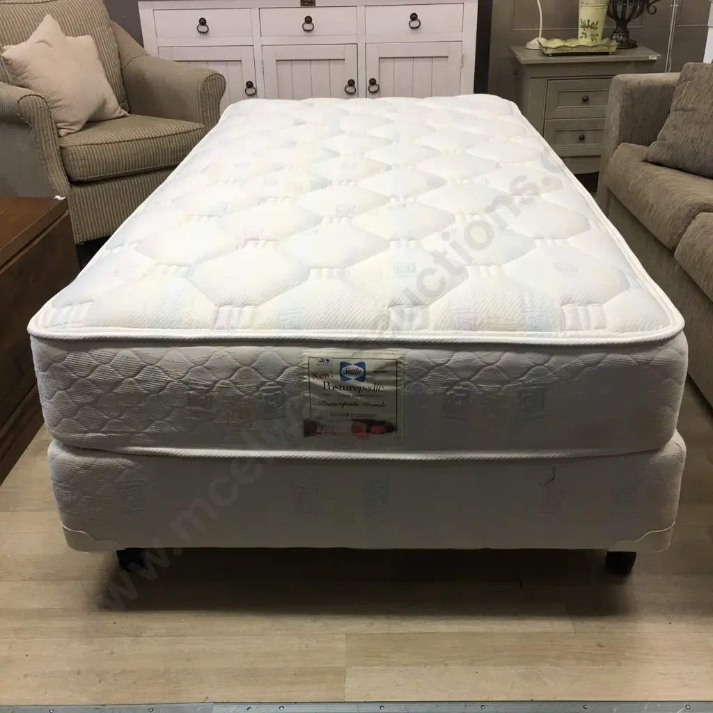 Sealy Posturepedic Grande King Single Bed Image 1++
