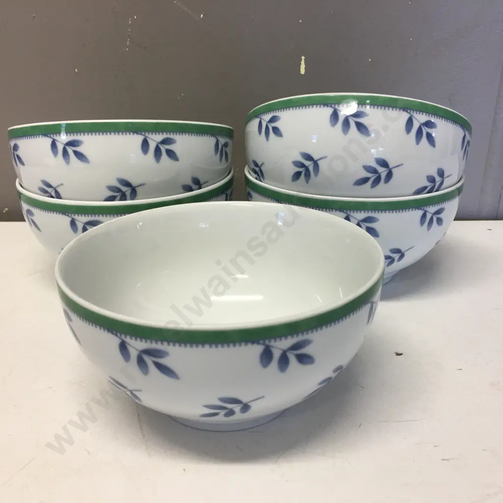 Set of Five Villeroy & Boch Switch 3 Cordoba Rice Bowl / Cereal Bowl Image 1++