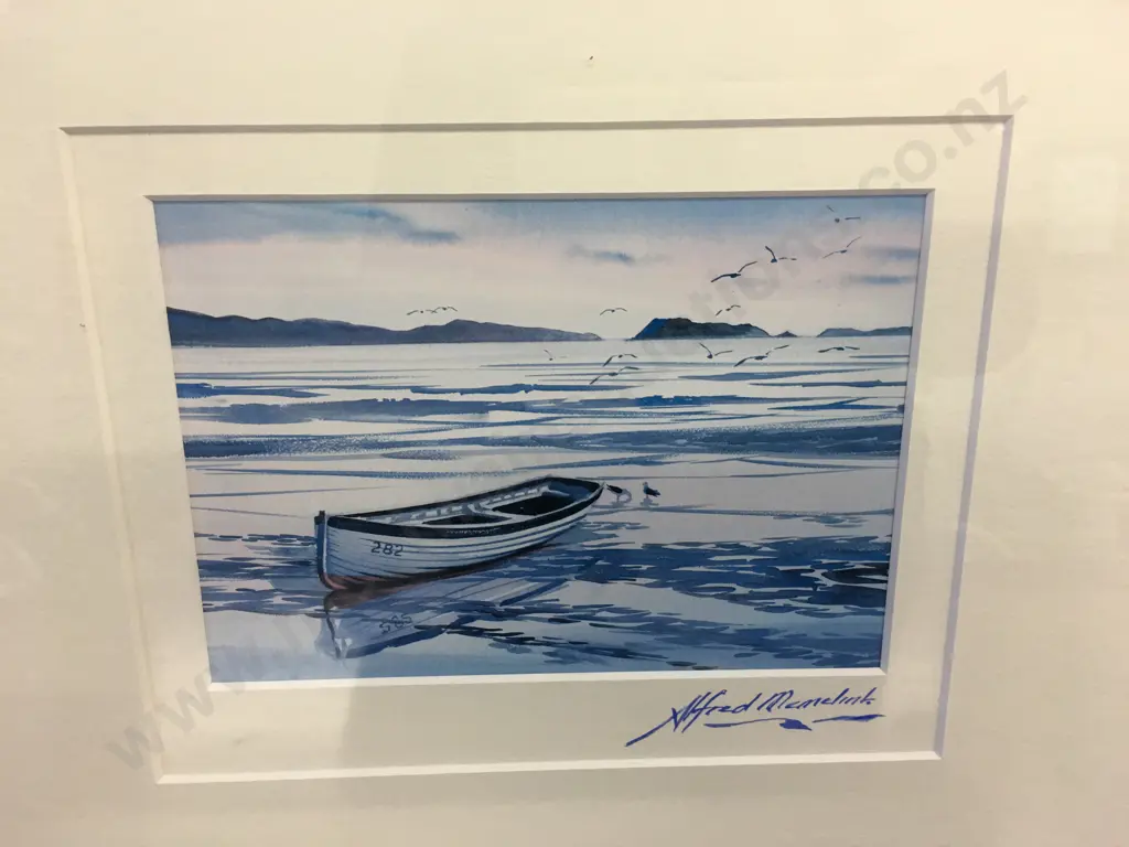 'Tui' Framed Print, 32/180 signed P. Morse, Framed. 19 x 24cm Image 1++