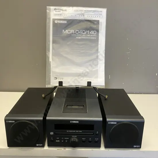 Yamaha Micro Component System CRX-040 With Manual