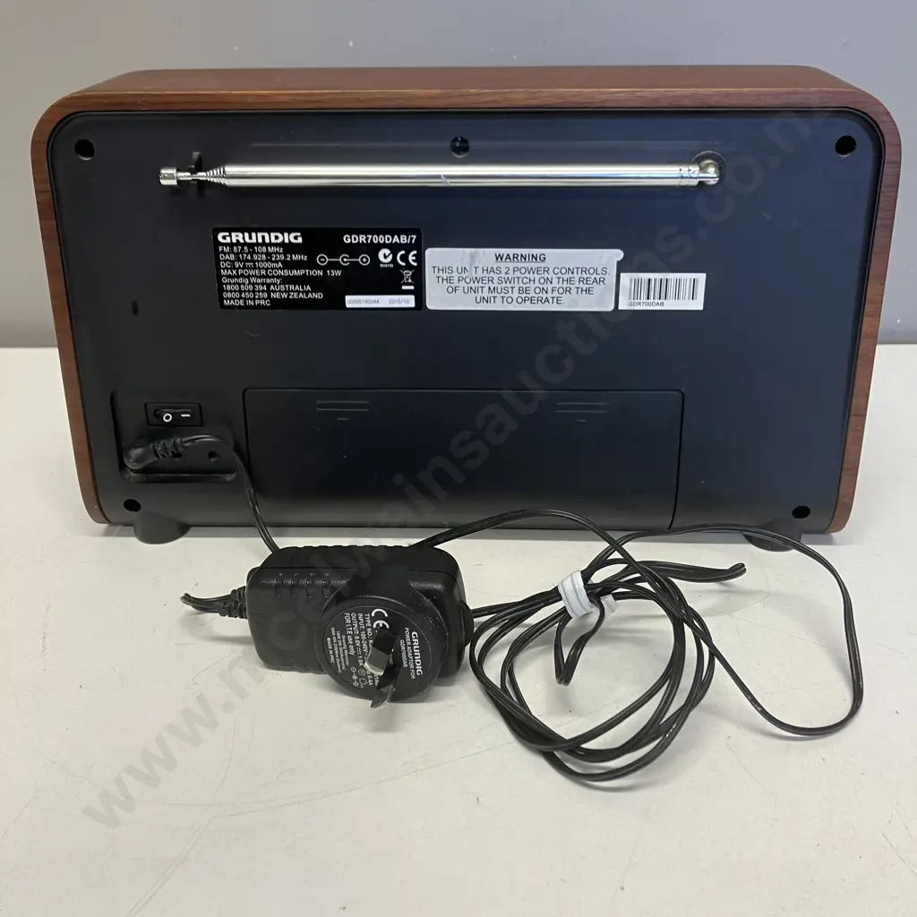 Grundig DAB + Radio Model GDR700DAB With Remote Image 1++