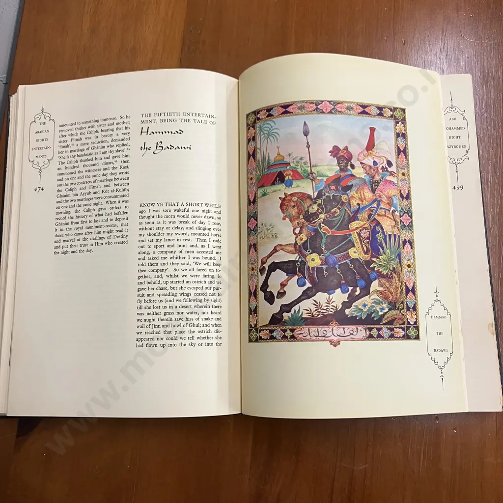 The Arabian Nights Entertainments Vol ll. Limited Editions Club 1954 Sold with -01 Image 1++