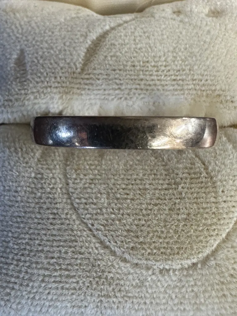 Mens Wedding Band Stamped 9cr FNS Image 1++