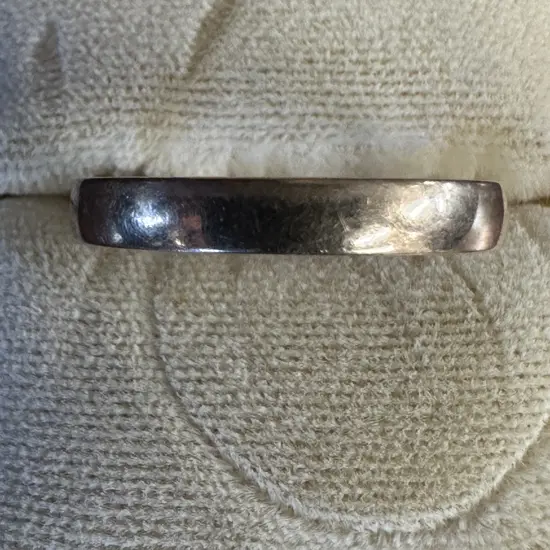 Mens Wedding Band Stamped 9cr FNS