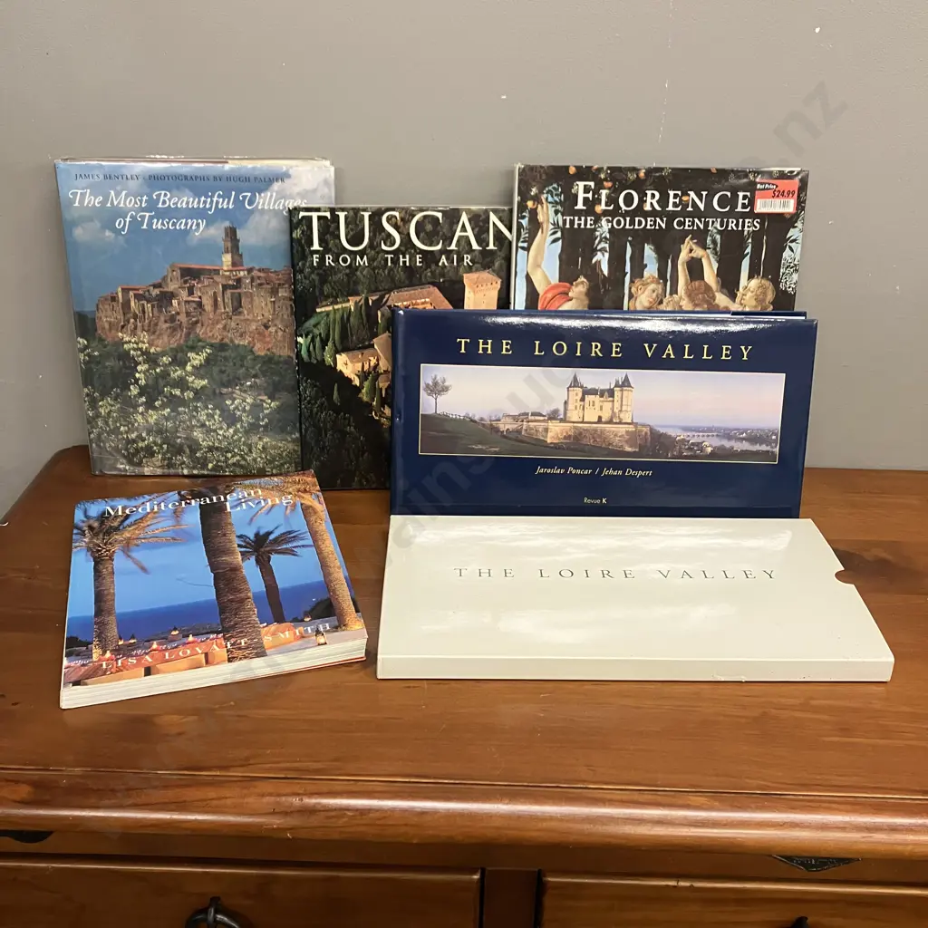 Books - The Loire Valley - Jehan Despert (in Slipcase), Tuscany, Florence Etc Image 1++