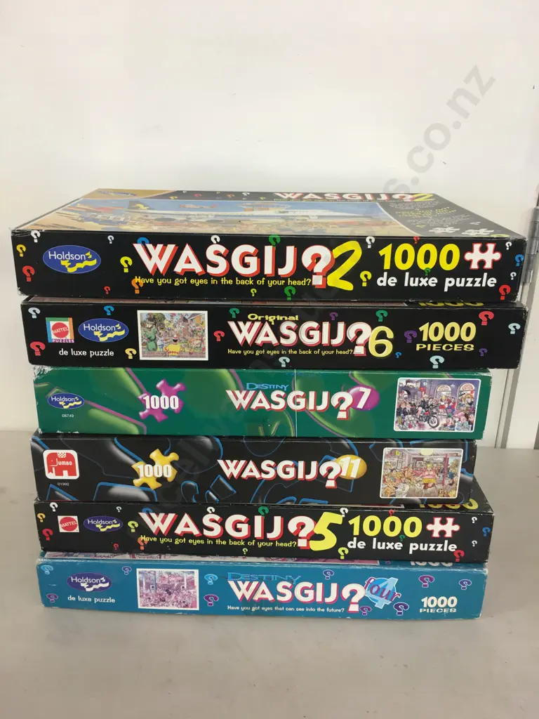 Wasgij Puzzles x6 - (1 Jigsaw Missing 3 Pieces) Image 1++