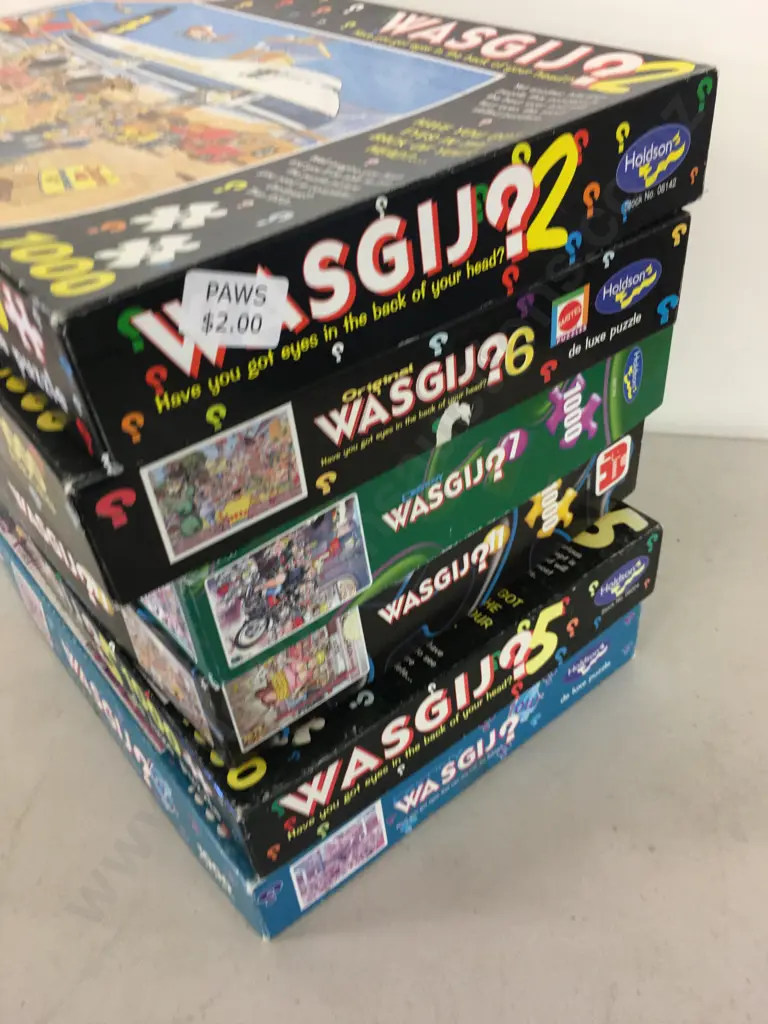 Wasgij Puzzles x6 - (1 Jigsaw Missing 3 Pieces) Image 1++
