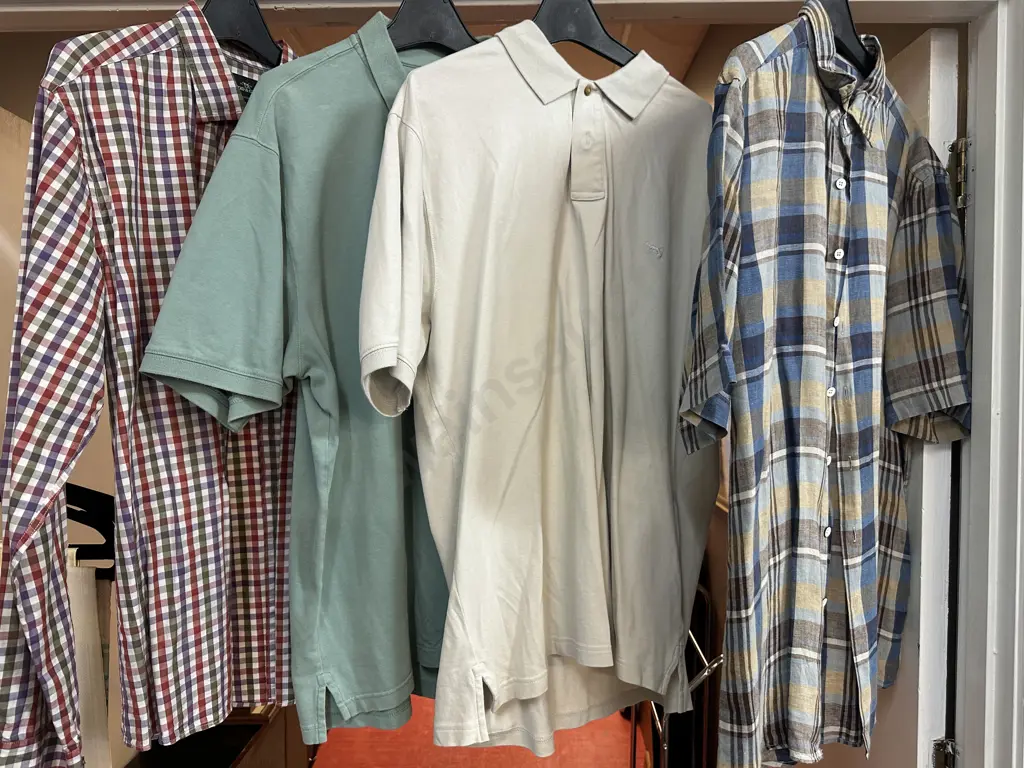 Rodd & Gunn Mens Shirts Sz XL - 1 x Long Sleeve, 1 x Short Sleeve, 2 x Polos Image 1++