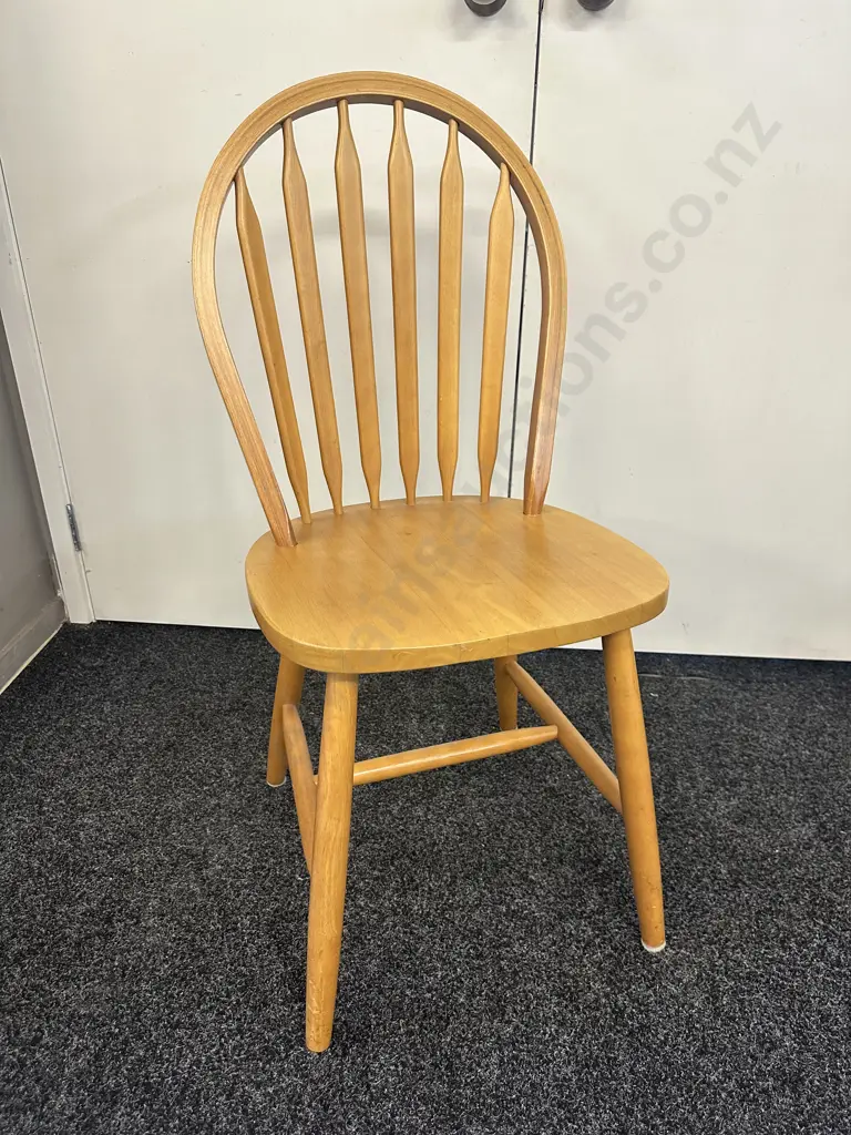 Rubberwood Colonial Style Kitchen Chair Image 1++