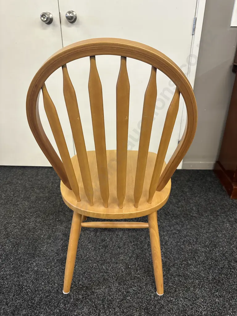 Rubberwood Colonial Style Kitchen Chair Image 1++