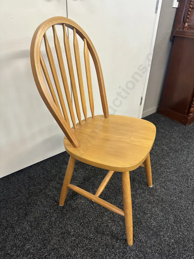 Rubberwood Colonial Style Kitchen Chair Image 1++