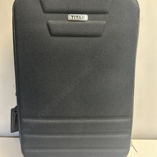 Black Titan Travel Suitcase H66cm.