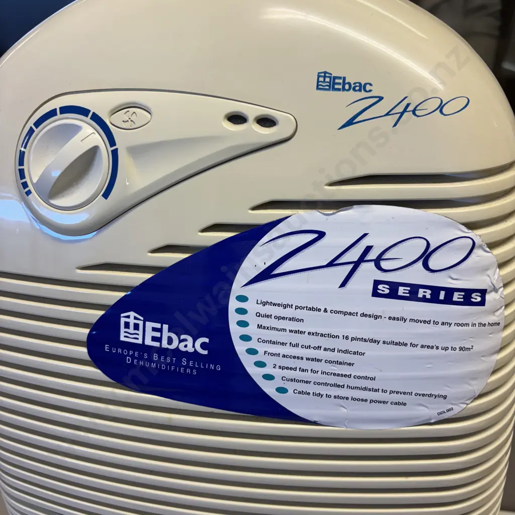 Ebac 2400 Series Dehumidifier Image 1++