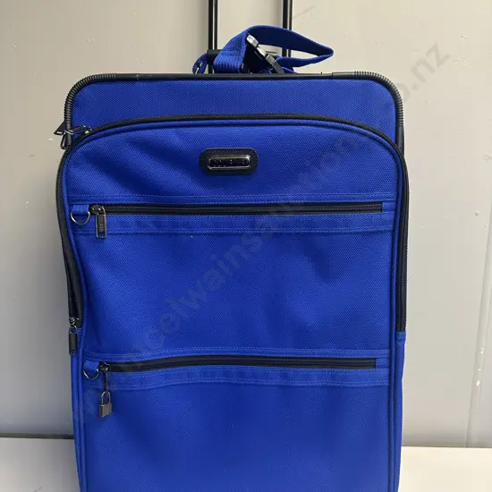Blue Courier Travel Suitcase H66cm.
