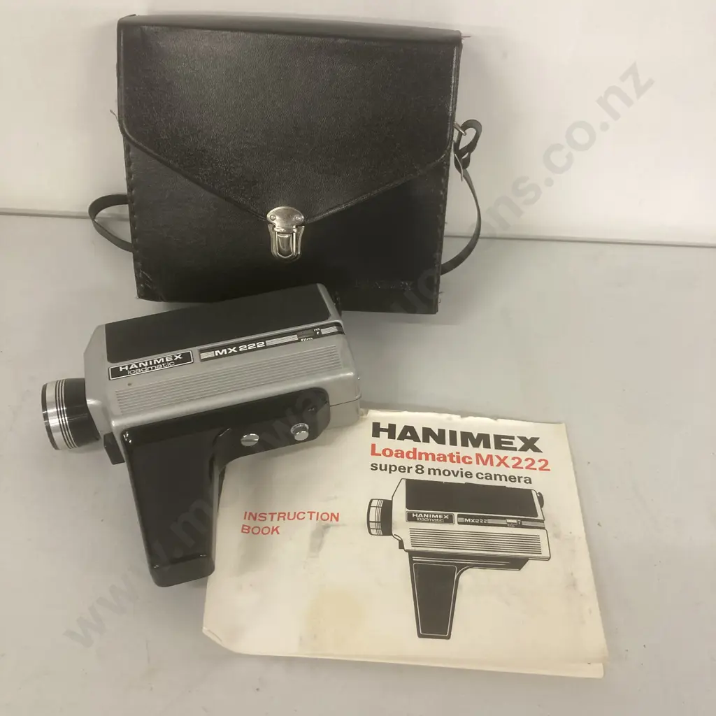 Vintage Hanimex Loadmatic MX 222 Super 8 Video Camera (No Value Dumped) Image 1++