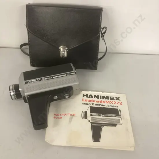 Vintage Hanimex Loadmatic MX 222 Super 8 Video Camera (No Value Dumped)